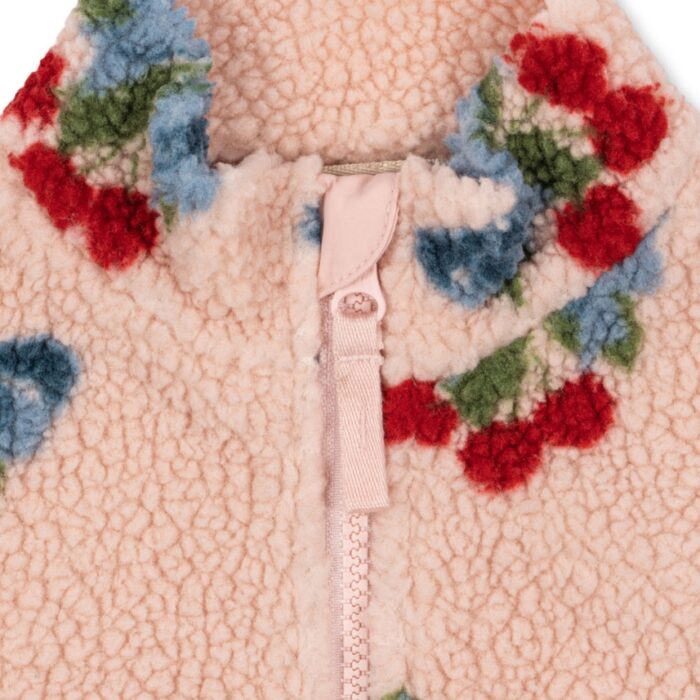 Jody Teddy Jacket - Amarena Rose - Konges Slojd Jody Teddy Jacket - Amarena Rose - Konges Slojd