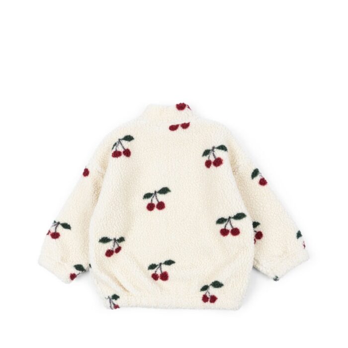 Jody Teddy Jacket - Cherry - Konges Slojd Jody Teddy Jacket - Cherry - Konges Slojd