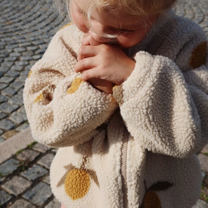 Jody Teddy Jacket - Citron - Konges Slojd Jody Teddy Jacket - Citron - Konges Slojd