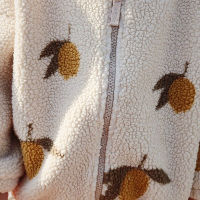 Jody Teddy Jacket - Citron - Konges Slojd Jody Teddy Jacket - Citron - Konges Slojd