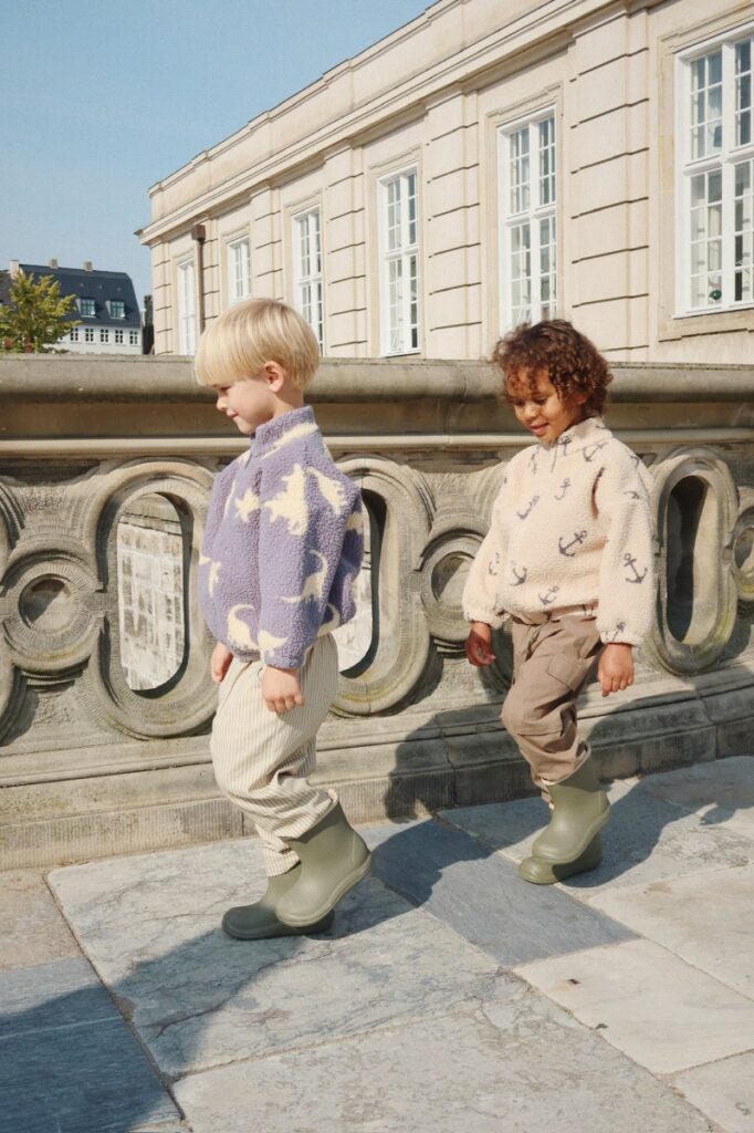 Jody Teddy Jacket - Dino Mist - Konges Slojd Jody Teddy Jacket - Dino Mist - Konges Slojd