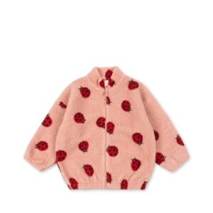 Jody Teddy Jacket - Ladybug Pink - Konges Slojd