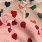 Jody Teddy Jacket - Ladybug Pink - Konges Slojd