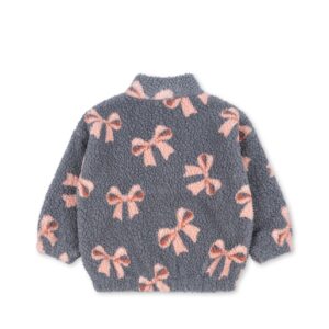 Jody Teddy Jacket Grs - Bella Blue Bow - Konges Slojd