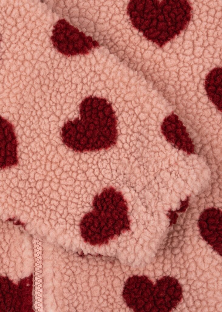 Jody Teddy Jacket Grs - Coeur Mellow - Konges Slojd Jody Teddy Jacket Grs - Coeur Mellow - Konges Slojd