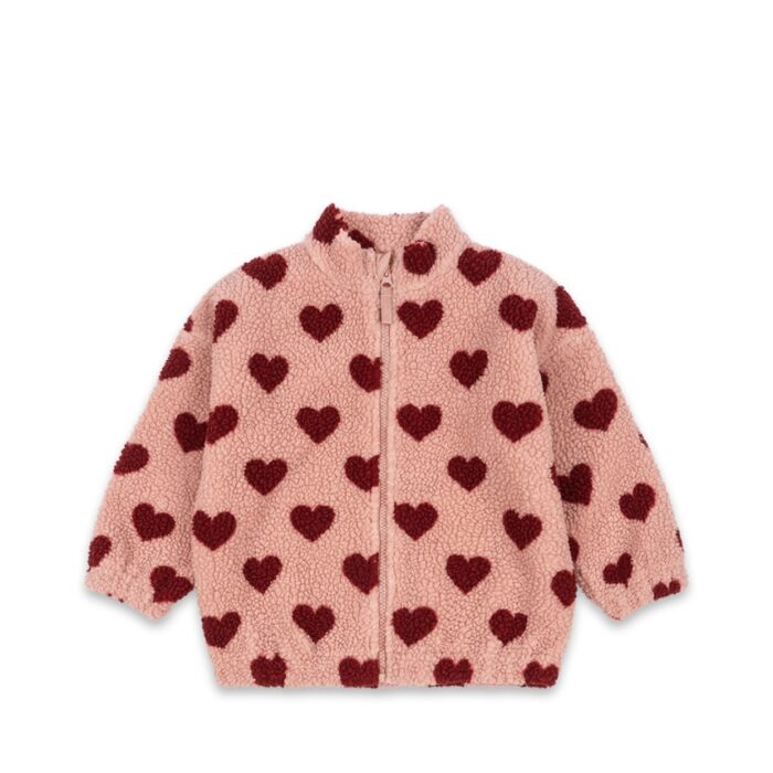 Jody Teddy Jacket Grs - Coeur Mellow - Konges Slojd