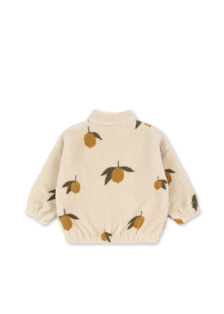 Jody Teddy Jacket Grs - Mon Grand Citron Sage - Konges Slojd