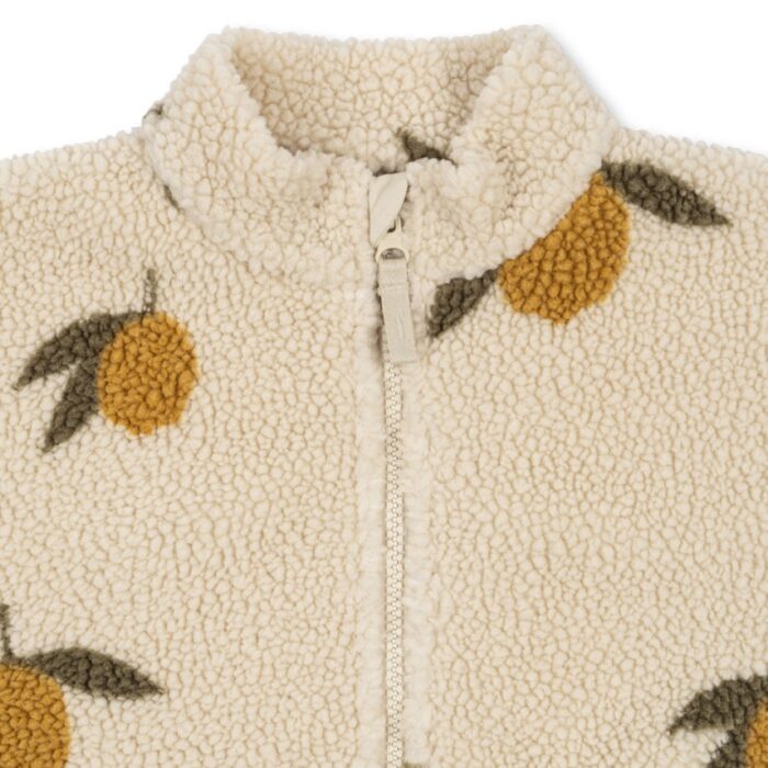 Jody Teddy Jacket Grs - Mon Grand Citron Sage - Konges Slojd Jody Teddy Jacket Grs - Mon Grand Citron Sage - Konges Slojd