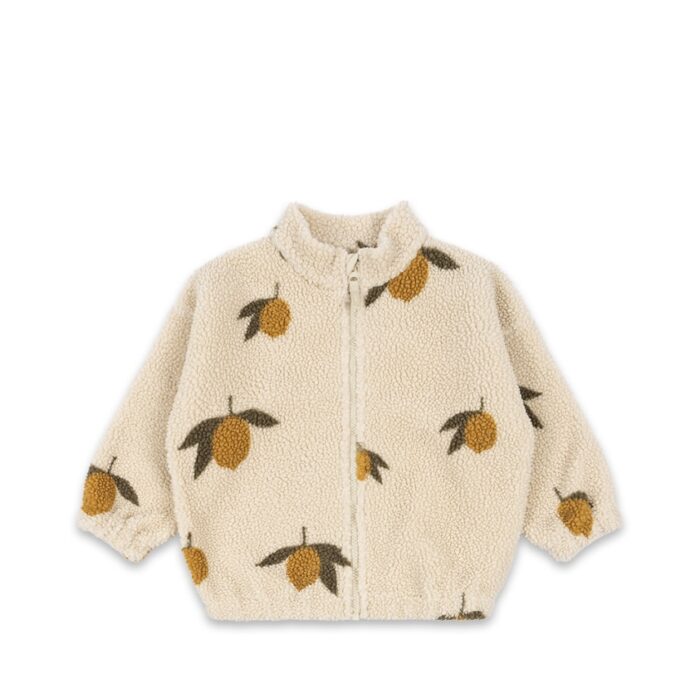 Jody Teddy Jacket Grs - Mon Grand Citron Sage - Konges Slojd Jody Teddy Jacket Grs - Mon Grand Citron Sage - Konges Slojd