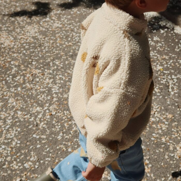 Jody Teddy Jacket Grs - Mon Grand Citron Sage - Konges Slojd Jody Teddy Jacket Grs - Mon Grand Citron Sage - Konges Slojd
