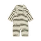 Jody Teddy Onesie - Erba Stripe