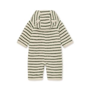 Jody Teddy Onesie - Erba Stripe