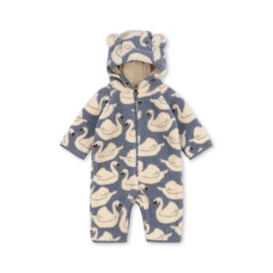 Jody Teddy Onesie - Swan