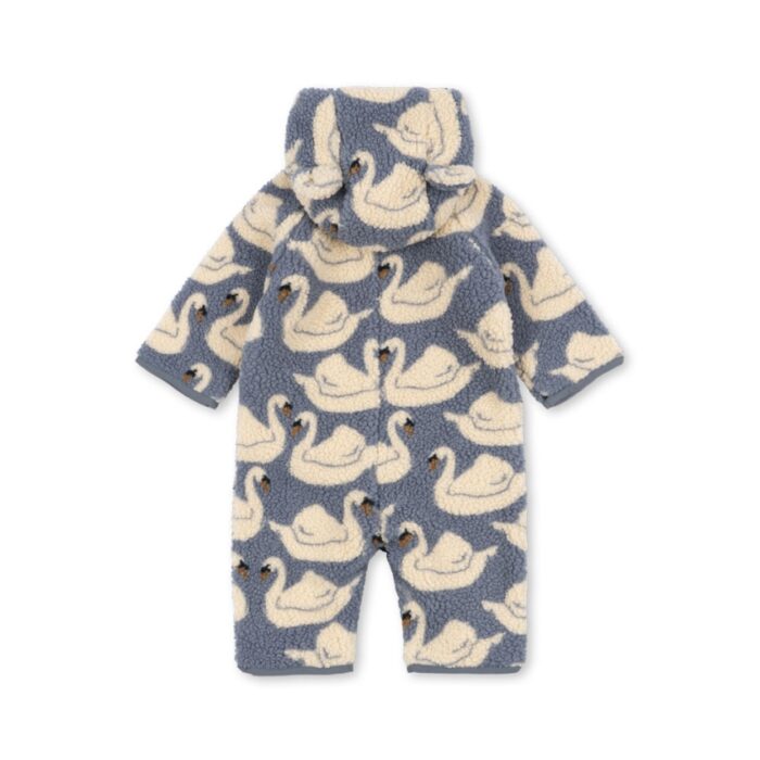 Jody Teddy Onesie - Swan Jody Teddy Onesie - Swan