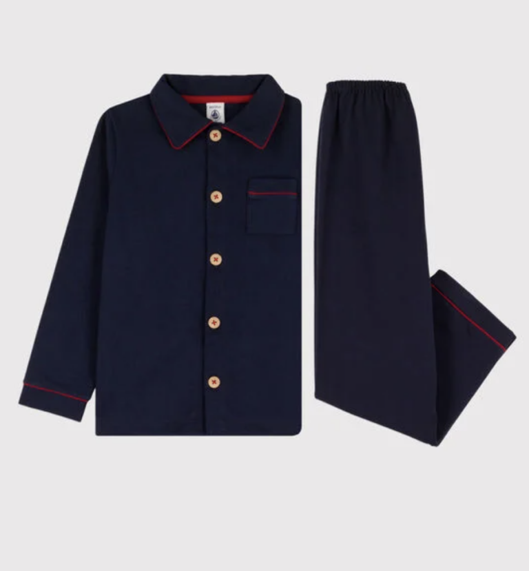 Jongenspyjama - Navy - Petit Bateau Jongenspyjama - Navy - Petit Bateau