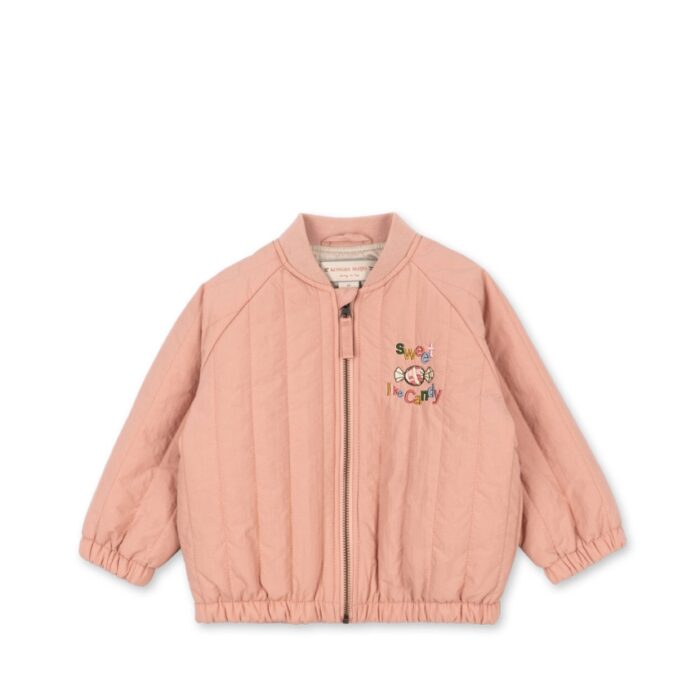 Juno Bomber Jacket - Cameo Brown - Konges Slojd