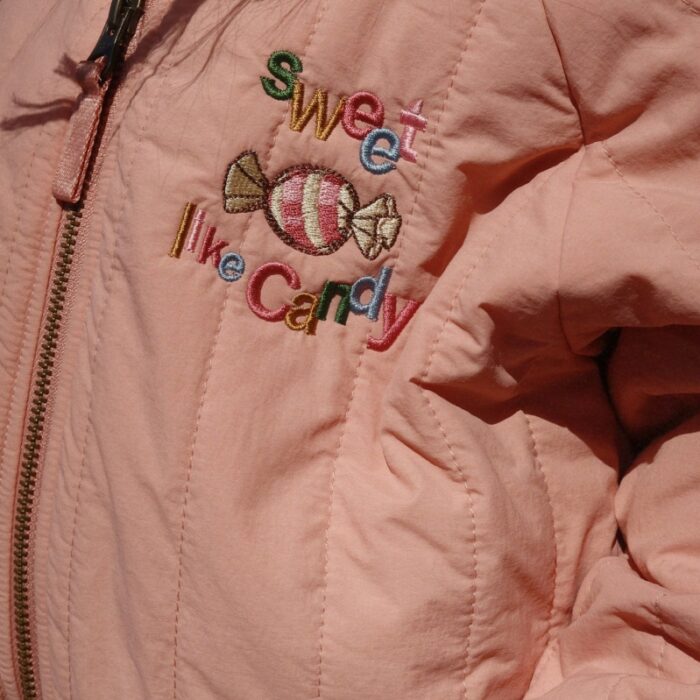 Juno Bomber Jacket - Cameo Brown - Konges Slojd