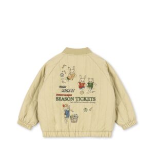 Juno Bomber Jacket - Pale Olive Green - Konges Slojd