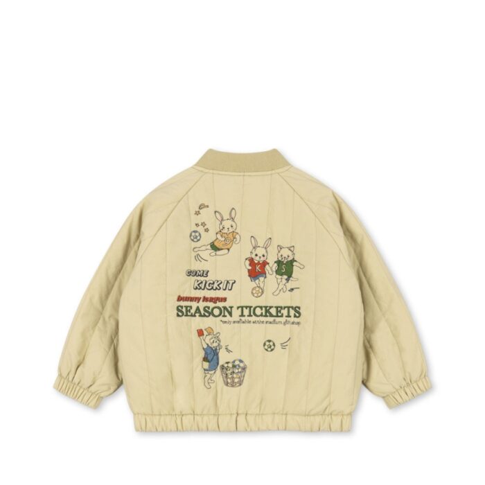 Juno Bomber Jacket - Pale Olive Green - Konges Slojd Juno Bomber Jacket - Pale Olive Green - Konges Slojd