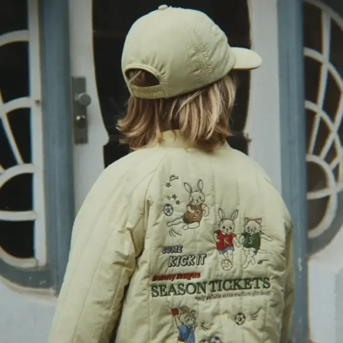 Juno Bomber Jacket - Pale Olive Green - Konges Slojd Juno Bomber Jacket - Pale Olive Green - Konges Slojd