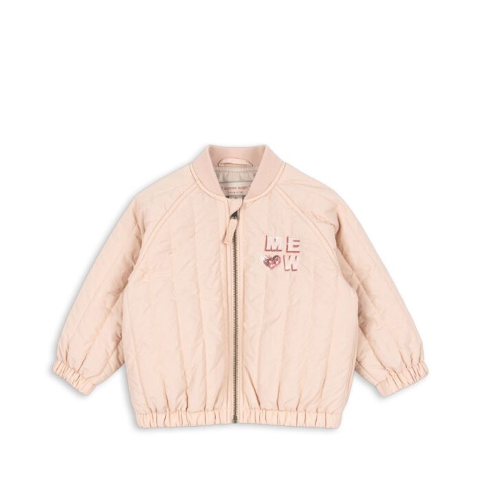 Juno Kitty Bomber Jacket - Cameo Rose - Konges Slojd Juno Kitty Bomber Jacket - Cameo Rose - Konges Slojd