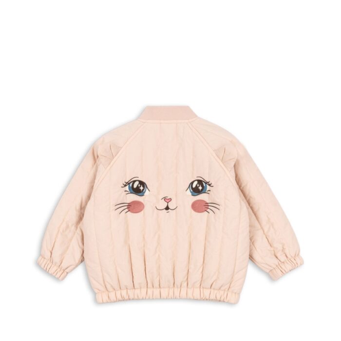 Juno Kitty Bomber Jacket - Cameo Rose - Konges Slojd Juno Kitty Bomber Jacket - Cameo Rose - Konges Slojd