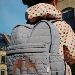 Juno Quilted Backpack Midi - Tradewinds - Konges Slojd Juno Quilted Backpack Midi - Tradewinds - Konges Slojd