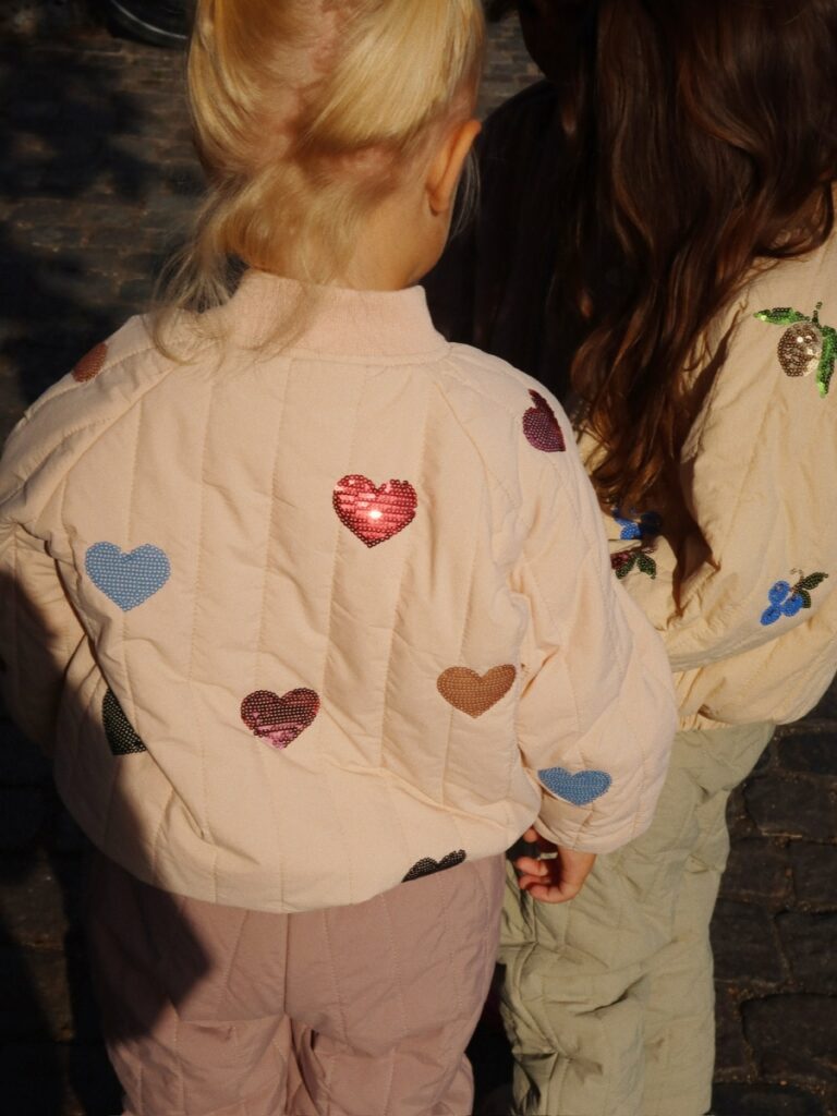Juno Sequin Bomber - Cameo Rose - Konges Slojd