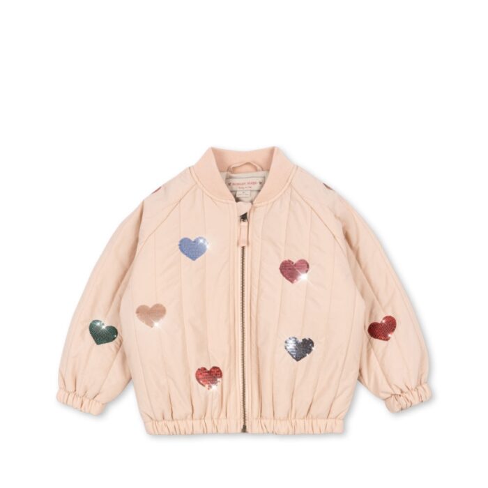 Juno Sequin Bomber - Cameo Rose - Konges Slojd Juno Sequin Bomber - Cameo Rose - Konges Slojd