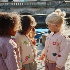 Juno Sequin Bomber - Cameo Rose - Konges Slojd Juno Sequin Bomber - Cameo Rose - Konges Slojd