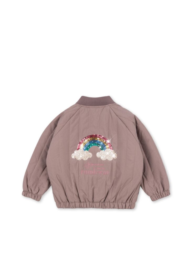Juno Sequin Bomber - Twilight Mauve - Konges Slojd Juno Sequin Bomber - Twilight Mauve - Konges Slojd