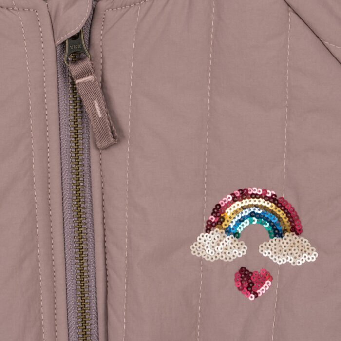 Juno Sequin Bomber - Twilight Mauve - Konges Slojd Juno Sequin Bomber - Twilight Mauve - Konges Slojd
