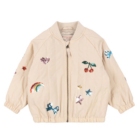 Juno Sequin Bomber Jacket - Smoke Gray - Konges Slojd