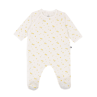 Katoenen Babypyjama - Bloemenprint Multicouleur - Petit Bateau
