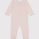 Katoenen Babypyjama Streepjes - Blush - Petit Bateau