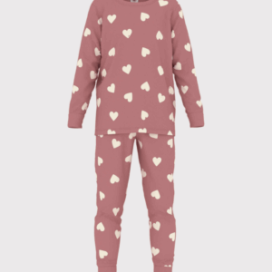 Katoenen Pyjama Met Motiefje - Hartjes - Petit Bateau