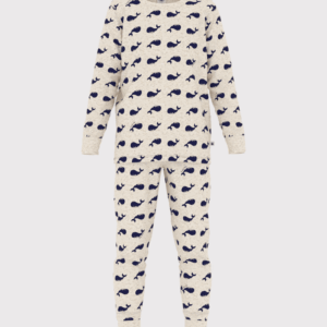 Katoenen Pyjama Met Motiefje - Walvis - Petit Bateau