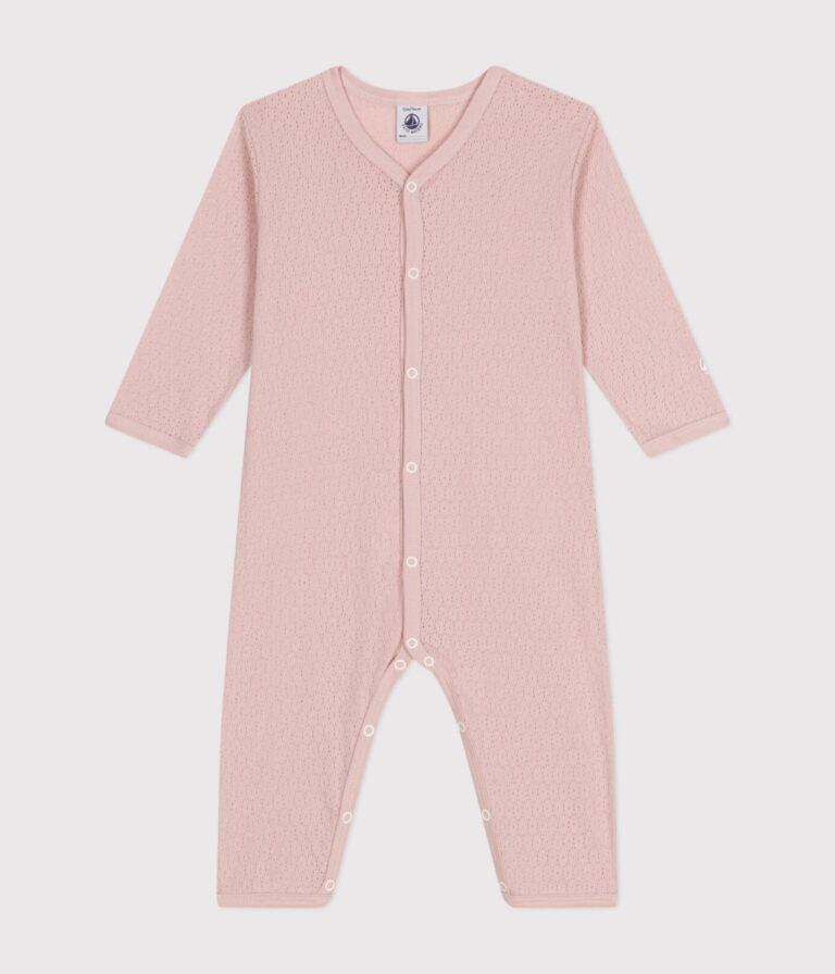 Katoenen Pyjama Zonder Voetjes - Rose - Petit Bateau