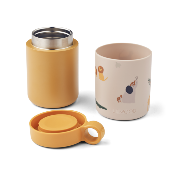Kian Food Jar - All Together/Sandy - Liewood