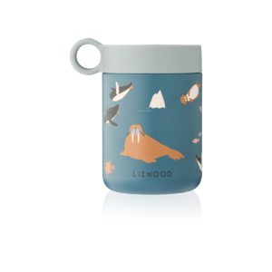Kiani Printed Food Jar - Arctic Sea / Ocean view - Liewood
