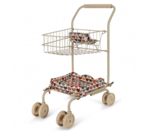Kids Shopping Cart - Coeur Bisous - Konges Slojd