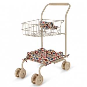 Kids Shopping Cart - Coeur Bisous - Konges Slojd