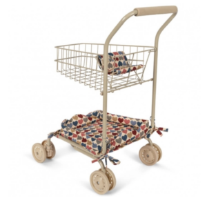 Kids Shopping Cart - Coeur Bisous - Konges Slojd Kids Shopping Cart - Coeur Bisous - Konges Slojd