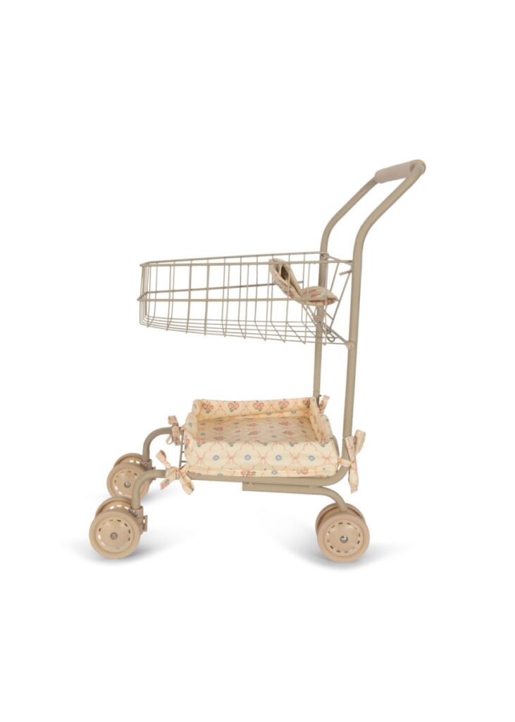 Kids Shopping Cart - Fleur Decor - Konges Slojd Kids Shopping Cart - Fleur Decor - Konges Slojd