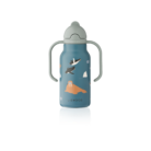 Kimmie Water Bottle 250 ml - Arctic Sea / Ocean view - Liewood