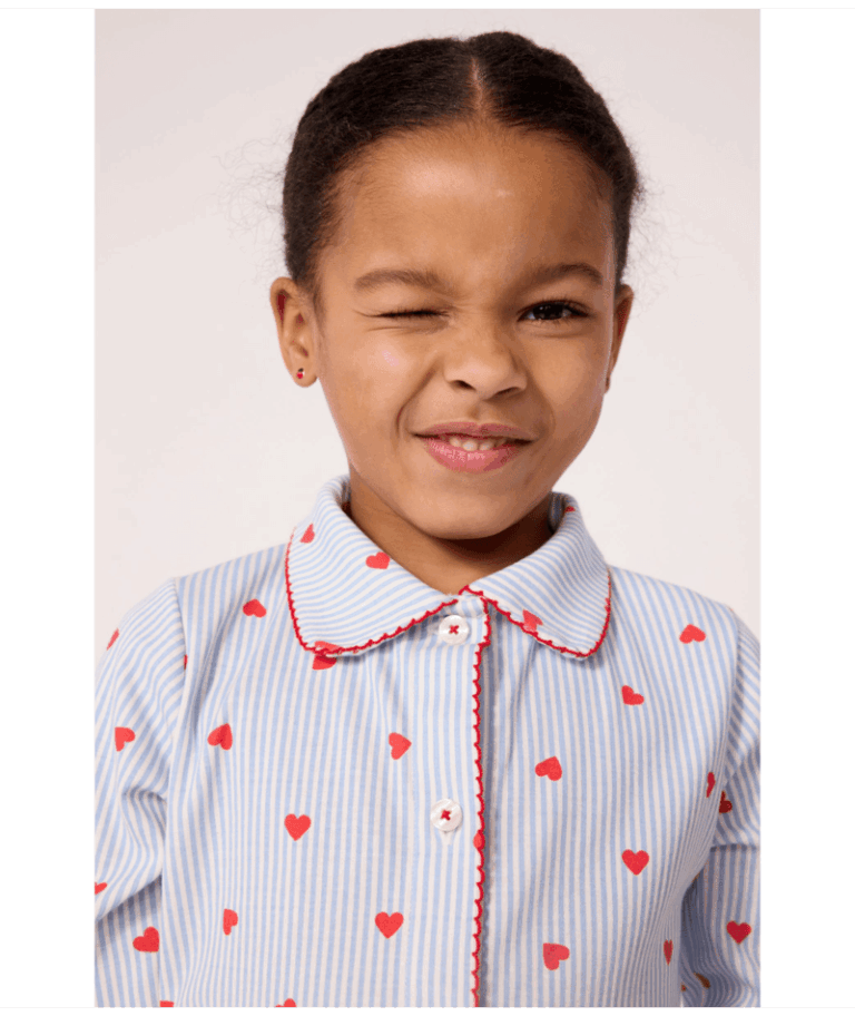 Kinderpyjama - Hartjes - Petit Bateau