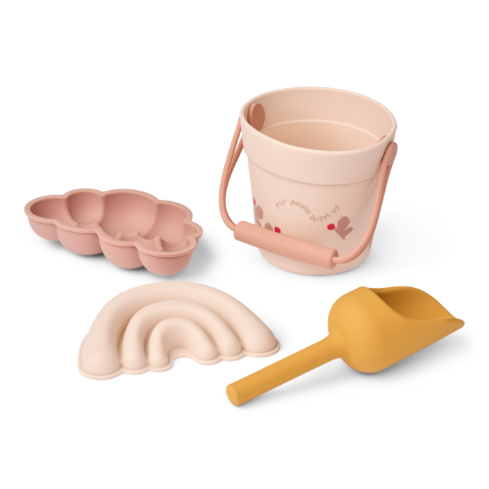 Kit Mini Butterfly Beach Set - Butterfly / Apple blossom - Liewood