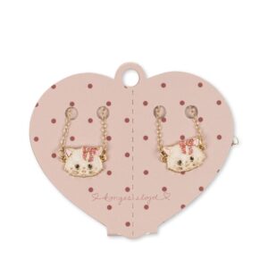 Kitty Bestie Bracelets 2 Pcs - Gold - Konges Slojd