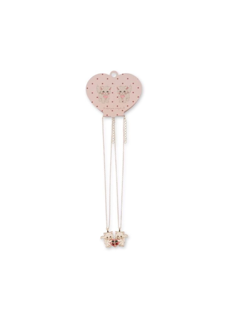 Kitty Bestie Necklace - Gold - Konges Slojd
