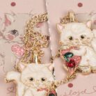 Kitty Bestie Necklace - Gold - Konges Slojd